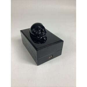 Kilian Paris Skull Black Lacquer Box - Box Only No Key